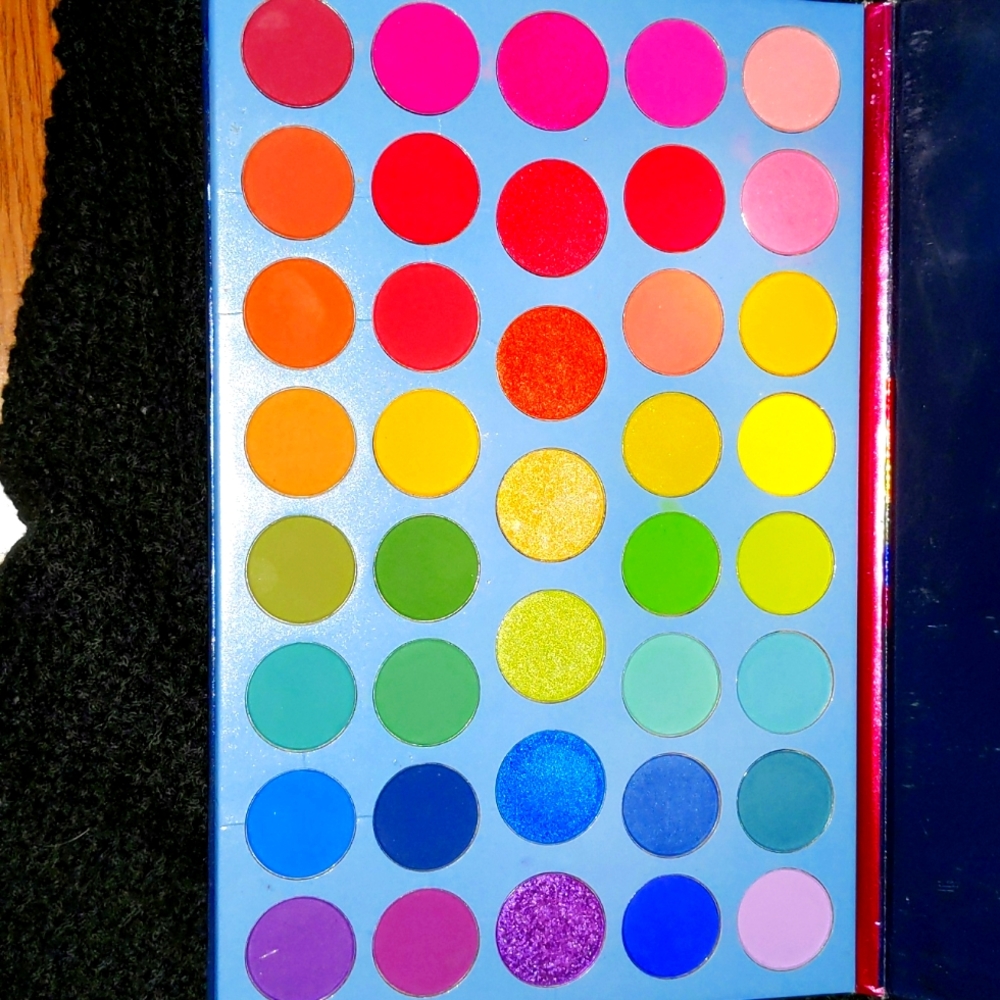 Beauty Glazed Color Fusion Over The Rainbow Palette